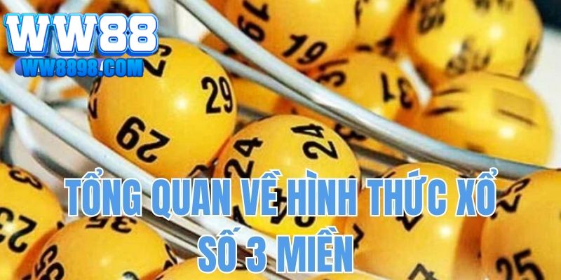Tổng quan về hình thức xổ số 3 miền Bắc – Trung – Nam